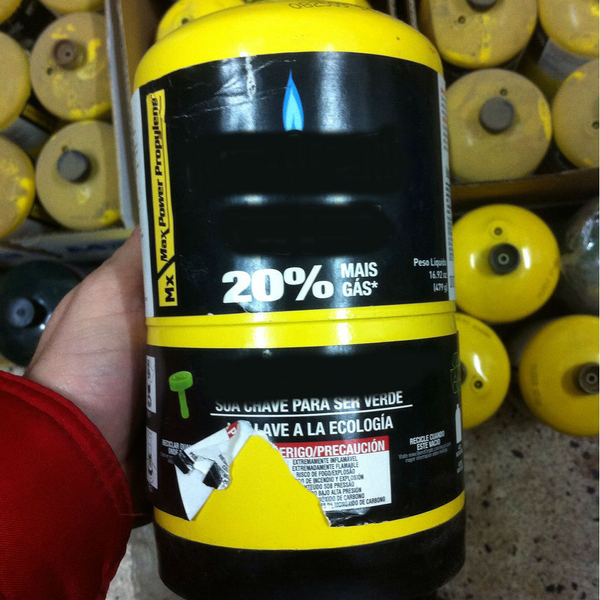 Resíduo: Botijão de gás propano de aço carbono - B2Blue  - Compra e Venda de Resíduos