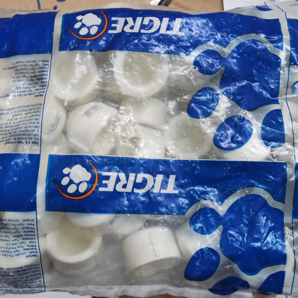 Cap pvc 3/4 trigre - plástico - São Paulo, SP - B2Blue - Compra e Venda de Resíduos