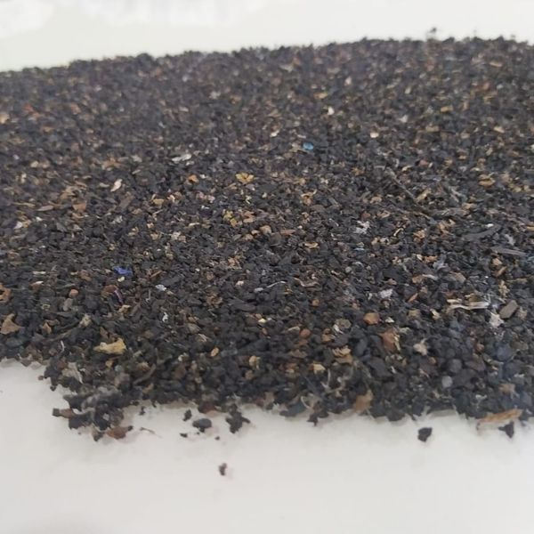 Resíduo: Raspa de borracha moída 2mm – 3,2mm - B2Blue  - Compra e Venda de Resíduos