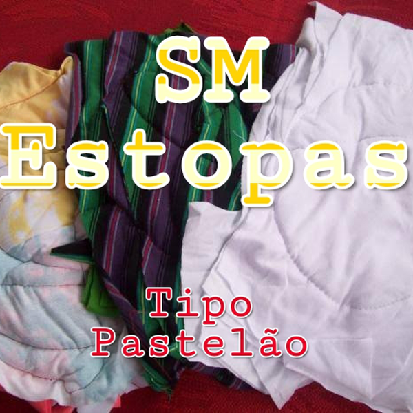 Resíduo: Trapo costurado tipo pastelão branco e colorido - B2Blue  - Compra e Venda de Resíduos