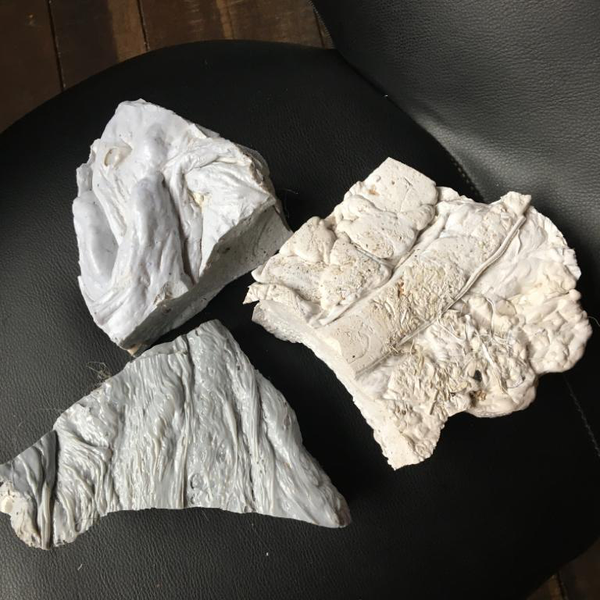 Borra de Pet - Branca,Verde,Incolor,Cinza e cores claras - Plástico