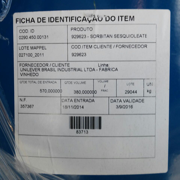 Resíduo: Span 83 - B2Blue  - Compra e Venda de Resíduos