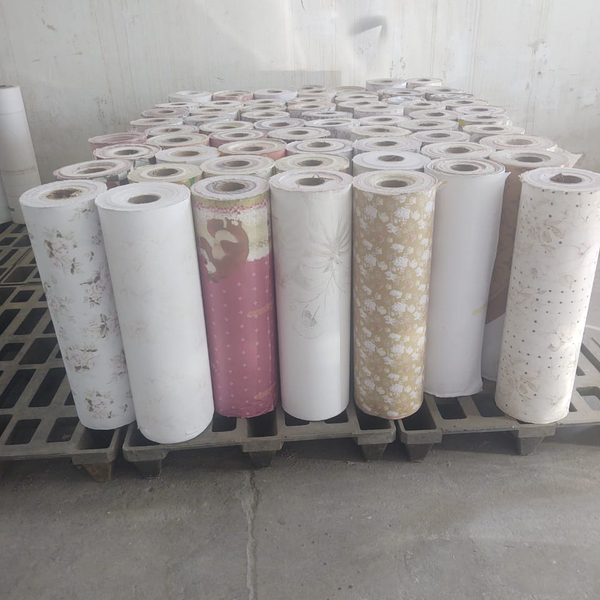 bobinas de papel  estampado e branco    - Outros