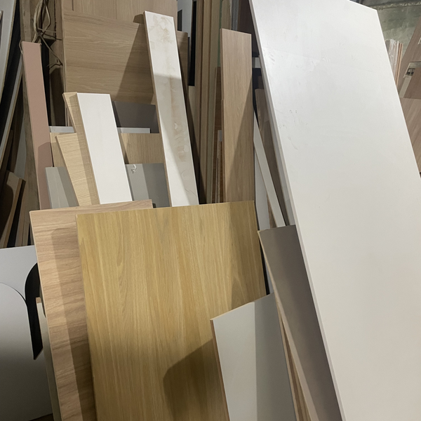 Resíduo: Mdf 15mm and 18mm white and color - B2Blue  - Compra e Venda de Resíduos