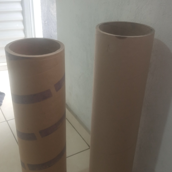 Resíduo: Tubetes de papelão  6 polegadas  - B2Blue  - Compra e Venda de Resíduos