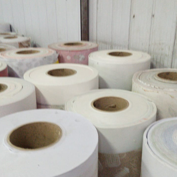 Resíduo: Bobinas de papel  estampado e branco    - B2Blue  - Compra e Venda de Resíduos