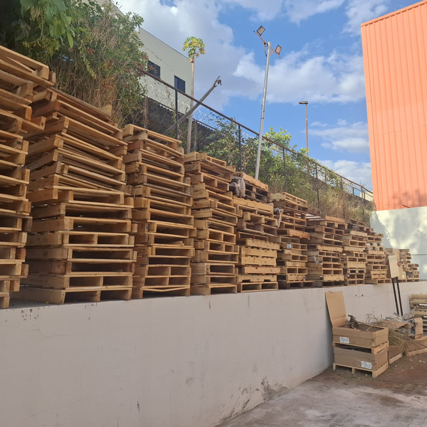 Palet descartaveis - madeira - Uberlândia, MG - B2Blue - Compra e Venda de Resíduos