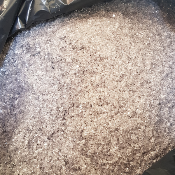 Flake de pet - cristal - plástico - plástico - Assaí, PR - B2Blue - Compra e Venda de Resíduos