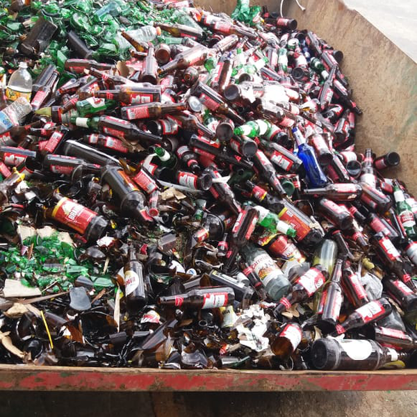 Vidro quebrado - vidro - Olinda, PE - B2Blue - Compra e Venda de Resíduos