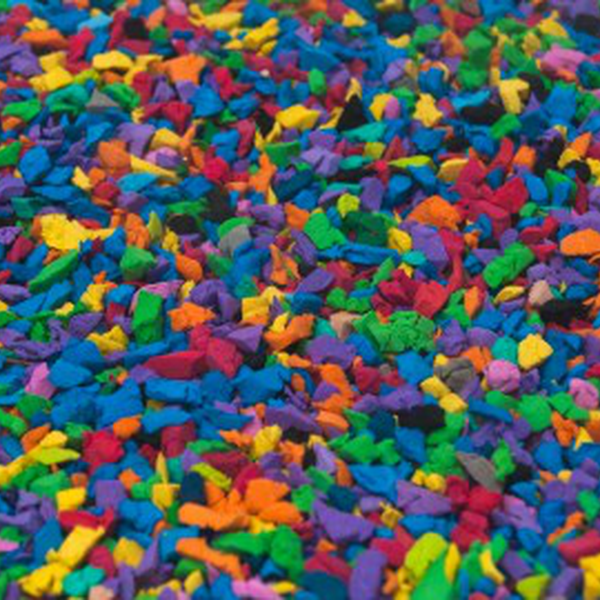 Sobras de borrachas utilizadas na fabricação de chinelos - borracha - Campina Grande, PB - B2Blue - Compra e Venda de Resíduos