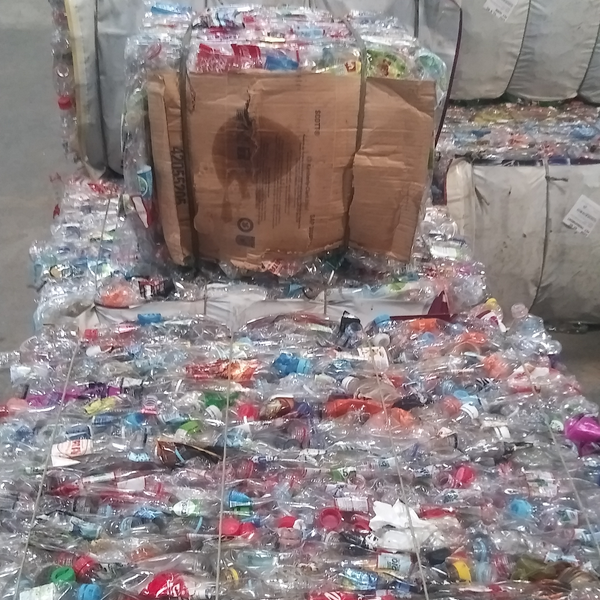 PET azul - Plástico