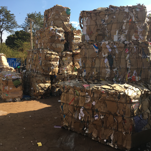 Resíduo: Aparas de papelão - B2Blue  - Compra e Venda de Resíduos