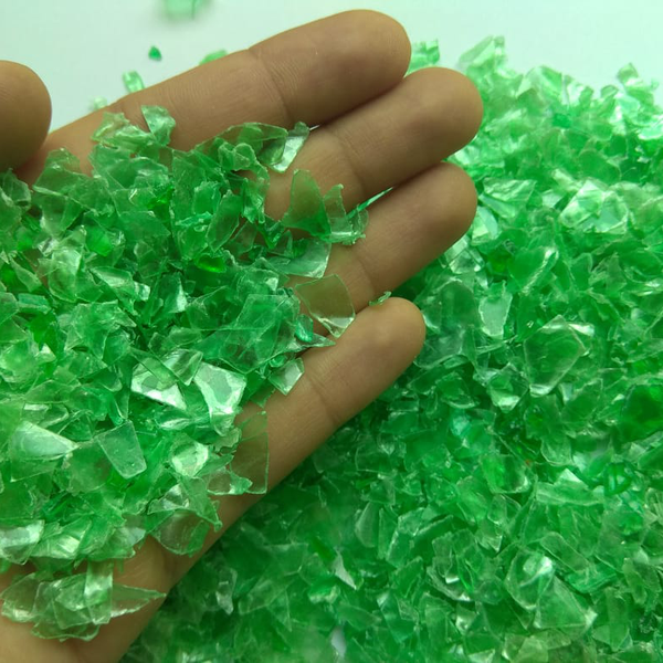 Resíduo: Flake azul e verde - B2Blue  - Compra e Venda de Resíduos