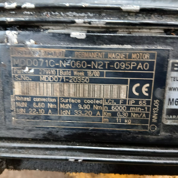 Resíduo: Servomotor indramat - B2Blue  - Compra e Venda de Resíduos