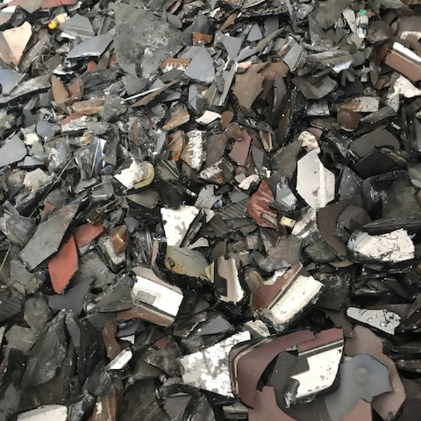 Pedaços de vidro (cacos) ou moídos de tubos crt - vidro - Ivaiporã, PR - B2Blue - Compra e Venda de Resíduos