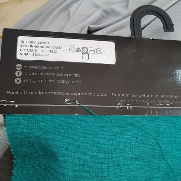 Linho com viscose e etc. - tecido - Guarulhos, SP - B2Blue - Compra e Venda de Resíduos