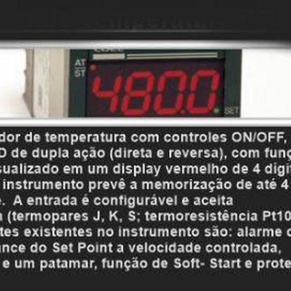 Resíduo: Controlador de temperatura digital coel tlk 48 hrrr 100 a 240vca - B2Blue  - Compra e Venda de Resíduos