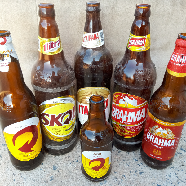 Garrafa - vidro - Campinas, SP - B2Blue - Compra e Venda de Resíduos