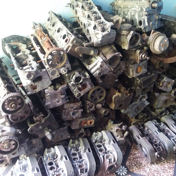 Cabeçotes automotivos - sucata geral - Ferraz De Vasconcelos, SP - B2Blue - Compra e Venda de Resíduos