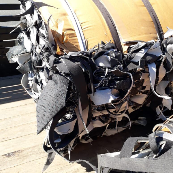 Flocos fibras de poliester e viscose - plástico - Joinville, SC - B2Blue - Compra e Venda de Resíduos