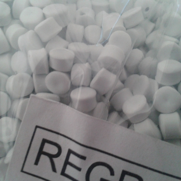 PP branco re-granulado - Plástico