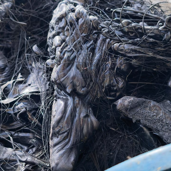 Borra de pet preta - plástico - Adamantina, SP - B2Blue - Compra e Venda de Resíduos