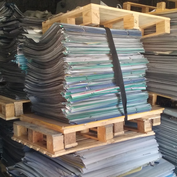 Resíduo: Chapas off-set - B2Blue  - Compra e Venda de Resíduos