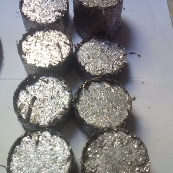 Brinquetes de aluminio - metais - SAO JOSE DOS CAMPOS, SP - B2Blue - Compra e Venda de Resíduos