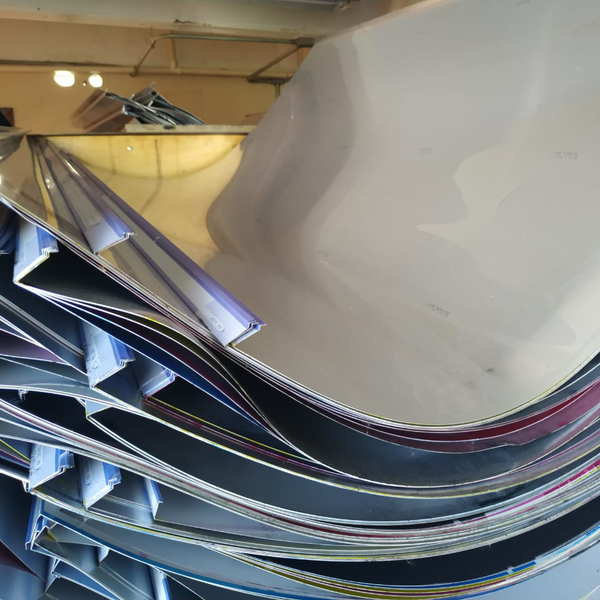 Resíduo: Alumínio chapa - B2Blue  - Compra e Venda de Resíduos