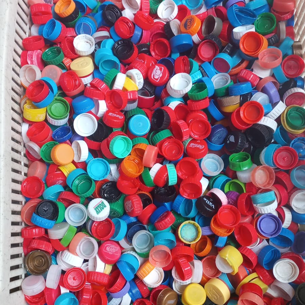 Tampinhas de pp - plástico - Praia Grande, SP - B2Blue - Compra e Venda de Resíduos