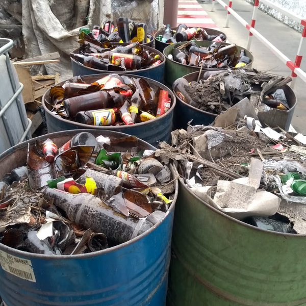 Cacos de vidro - vidro - Ipatinga, MG - B2Blue - Compra e Venda de Resíduos