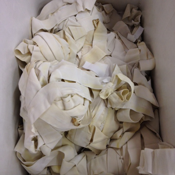 Faixas elásticas - tecido - Valinhos, SP - B2Blue - Compra e Venda de Resíduos