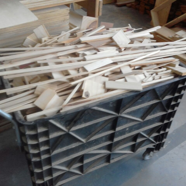 Retalhos de madeira maciça Pinus - Madeira