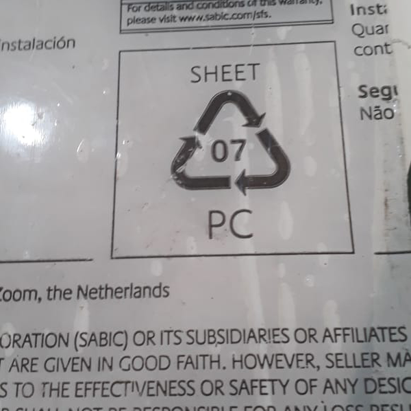 Resíduo: Polibicarbonato - B2Blue  - Compra e Venda de Resíduos