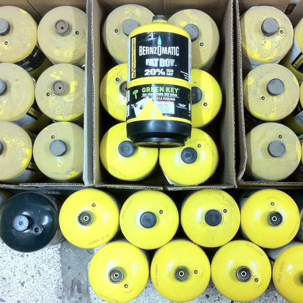 Botijão de gás propano de aço carbono - metais - Porto Alegre, RS - B2Blue - Compra e Venda de Resíduos