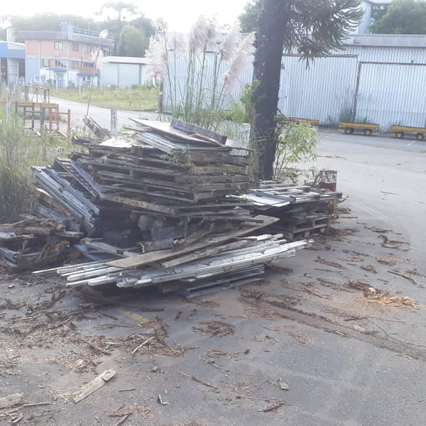 Resíduo: Madeira de embalagens, suportes e pallets (inclusive com o besouro da china) - B2Blue  - Compra e Venda de Resíduos
