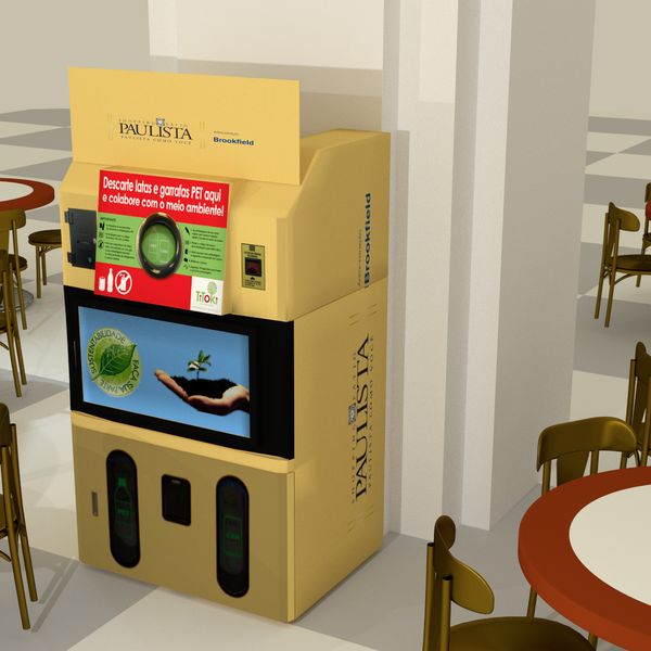 Máquinas de coleta reversa - produtos de 2a linha - São Paulo, SP - B2Blue - Compra e Venda de Resíduos