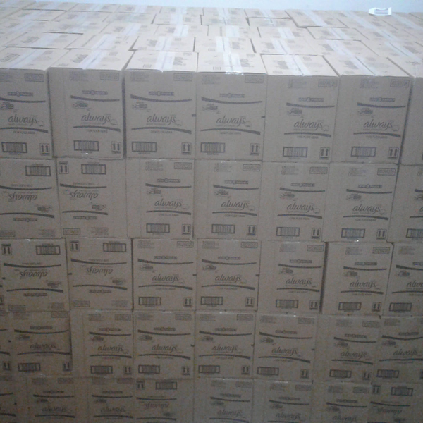 Resíduo: Lote de absorvente always super proteção - B2Blue  - Compra e Venda de Resíduos