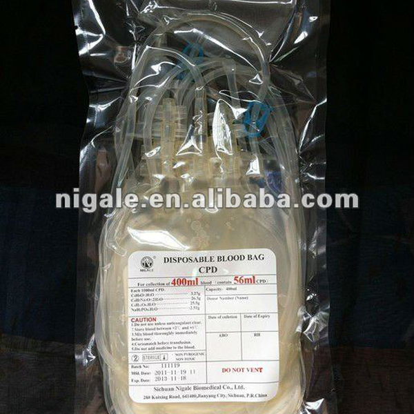 Resíduo: Bolsa de coleta de sangue não usada - vencida! pvc - B2Blue  - Compra e Venda de Resíduos