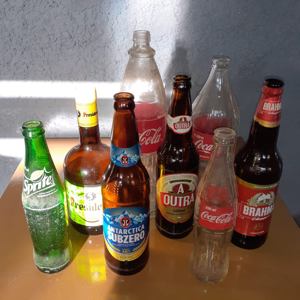 Garrafa - vidro - São Tiago, MG - B2Blue - Compra e Venda de Resíduos