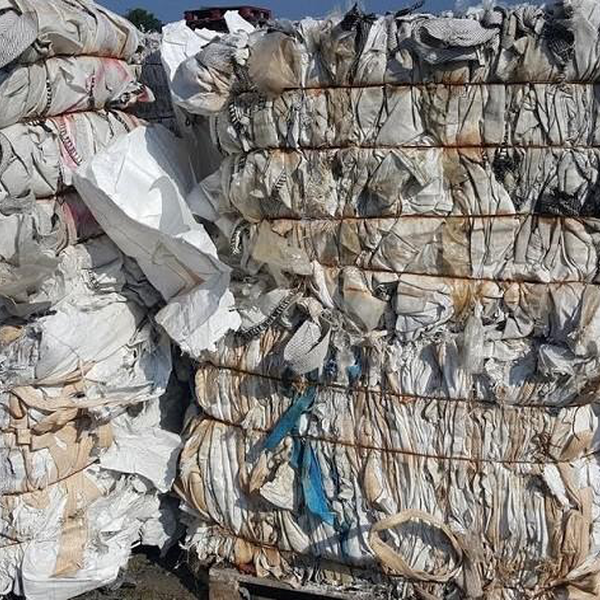 Sucata de ráfia de big bag - plástico - Santo André, SP - B2Blue - Compra e Venda de Resíduos