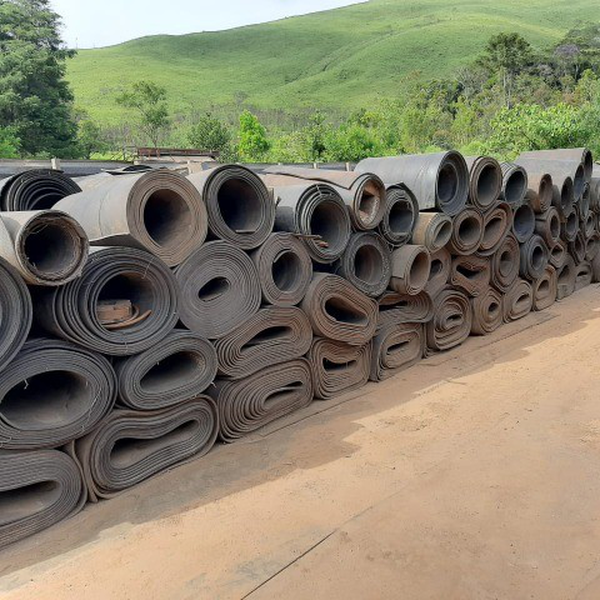 Resíduo:  borrachas de esteira - B2Blue  - Compra e Venda de Resíduos