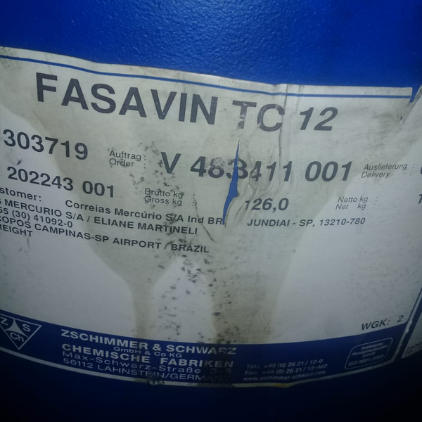 Resíduo: Fasavin tc12 - B2Blue  - Compra e Venda de Resíduos