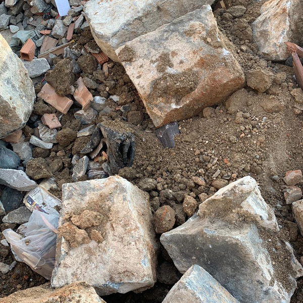 Entulho de obra civil - construção e demolição - Rio de Janeiro, RJ - B2Blue - Compra e Venda de Resíduos