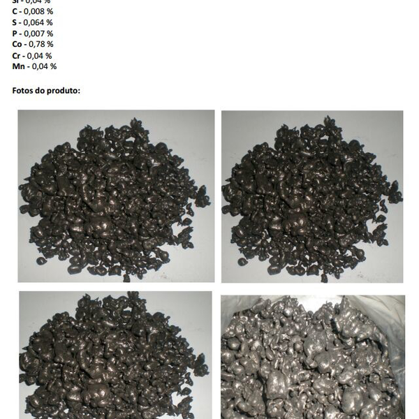  pó de cobre,pó de zinco,varredura de cobre,escória de zi... - metais - Sorocaba, SP - B2Blue - Compra e Venda de Resíduos