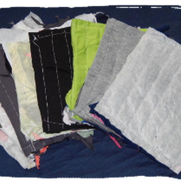 Resíduo: Trapo costurado tipo pastelão branco e colorido - B2Blue  - Compra e Venda de Resíduos