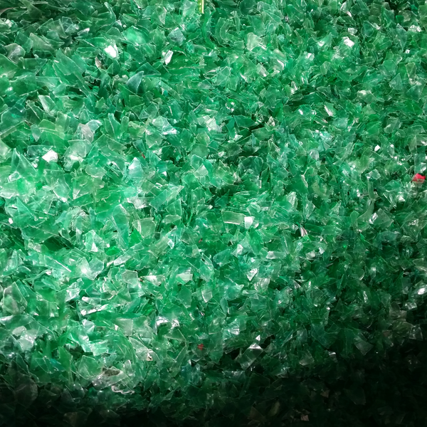 Flake azul e verde - plástico - Maracanaú, CE - B2Blue - Compra e Venda de Resíduos