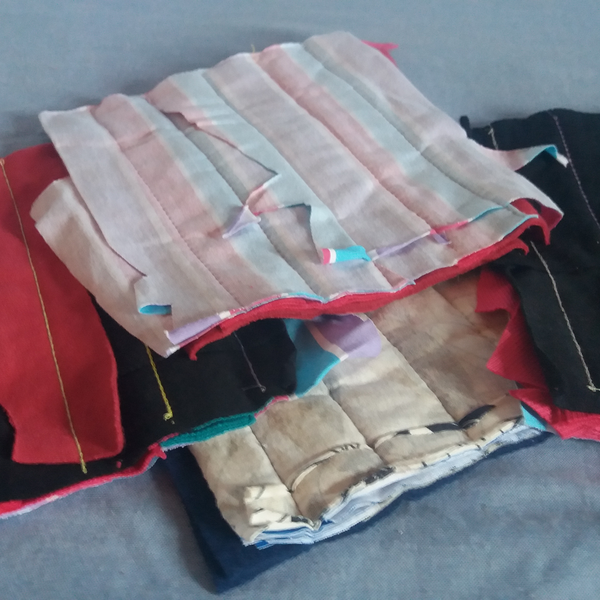 Estopas costuradas - tecido - Içara, SC - B2Blue - Compra e Venda de Resíduos