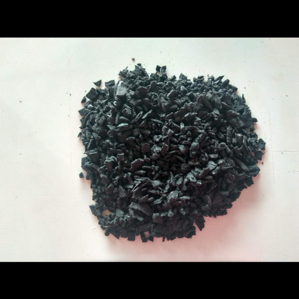 PVC RECICLADO GRANULADO PARA SOLADOS (PRETO - Plástico