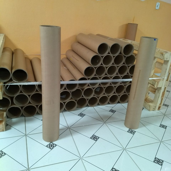Resíduo: Canudos de papelão 1 metro altura 15 - B2Blue  - Compra e Venda de Resíduos